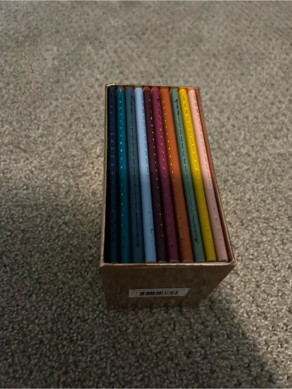 Poppin Small Colorful Leather-Like Pocket Notebooks